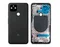 Задняя крышка для Google Pixel 5 чёрная (Black)