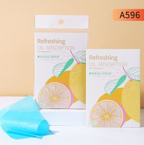 Матирующие салфетки для удаления жирного блеска,50шт.