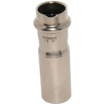 Муфта пресс Rommer 35x22 мм переходная однораструбная из нержавеющей стали (RSS-1020-003522)