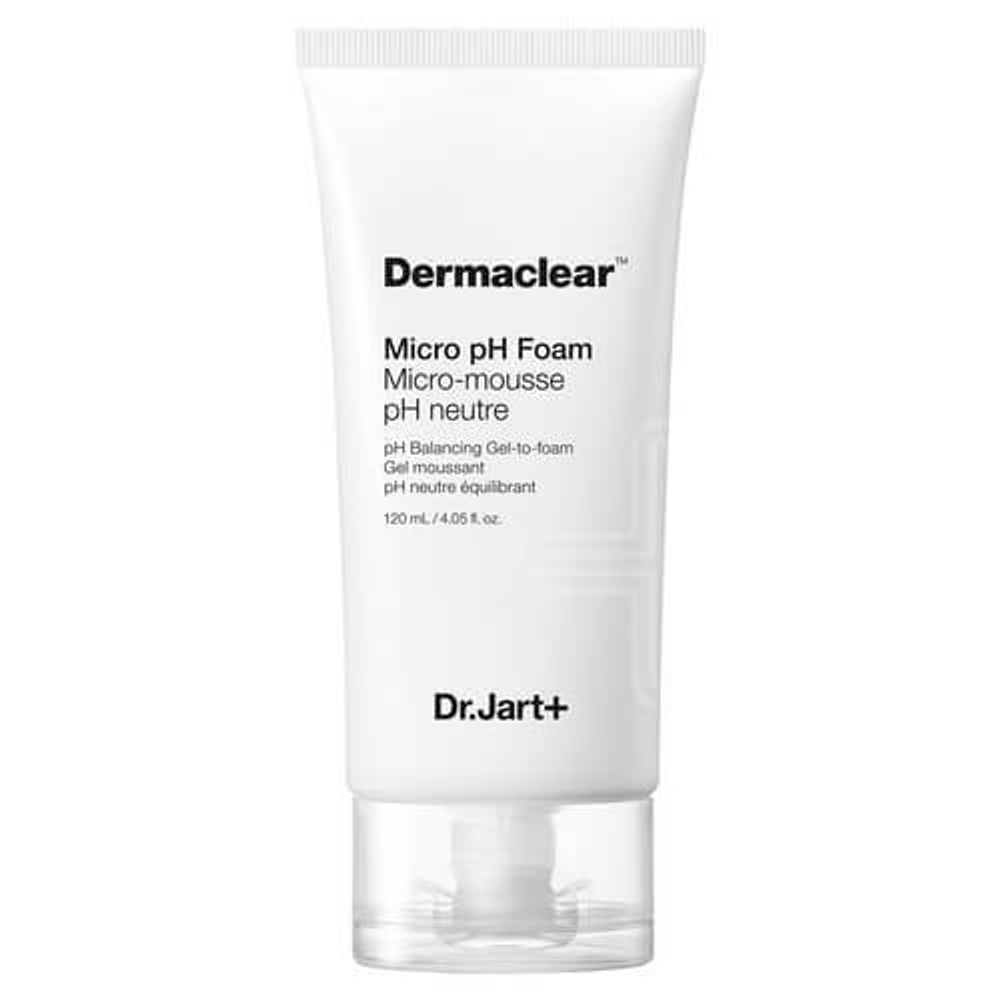 Гель-пенка для умывания Dr.Jart+ Dermaclear Micro pH Foam Micro-Mousse pH Neutre Balancing Gel-to-foam 120 мл