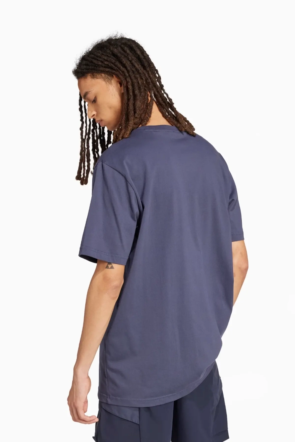 Футболка adidas Juventus FC 24/25 Seasonal Heavy Cotton - темно-синий