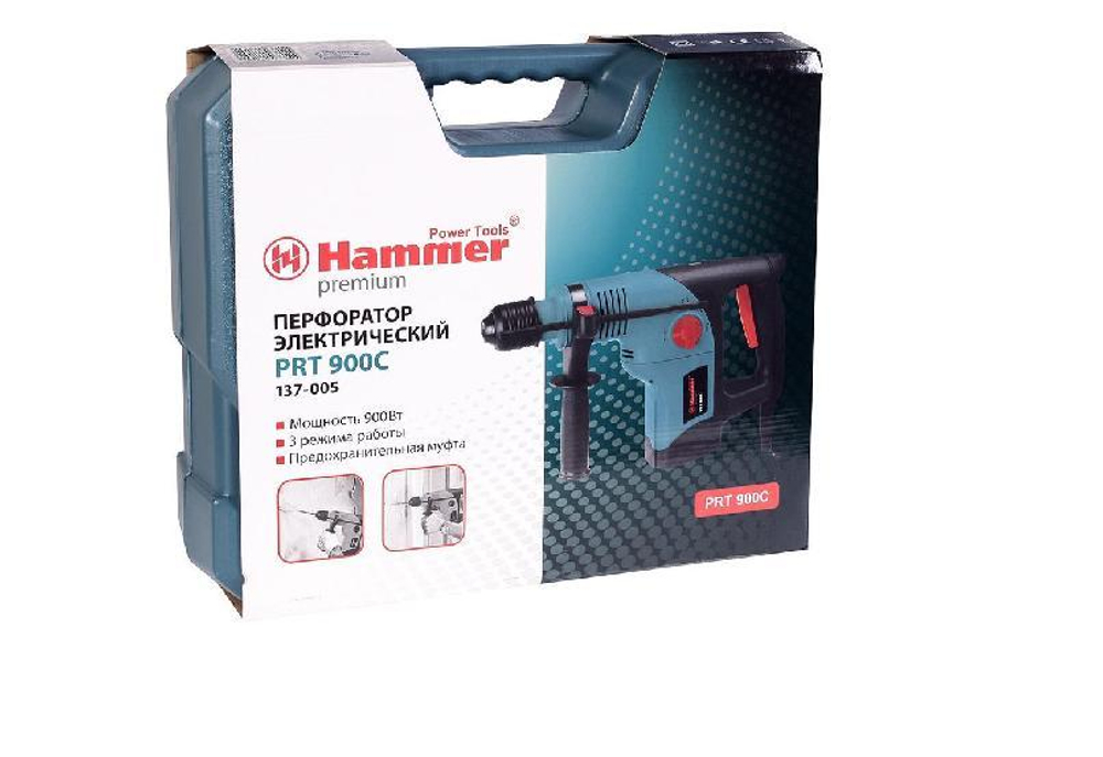 Перфоратор HAMMER PRT900C PREMIUM