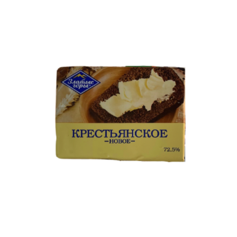 Масло сливочное 72,5% Крестьянское 200 гр