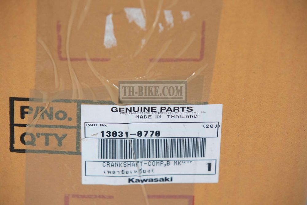 13031-0770. CRANKSHAFT-COMP. B MK.  Kawasaki Z300, Ninja300, Versys-X300 (KLE300)