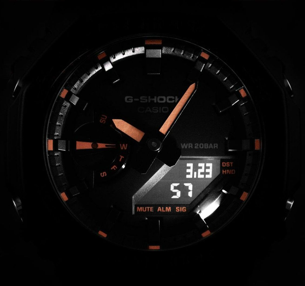 Мужские наручные часы Casio GA-2100-1A4