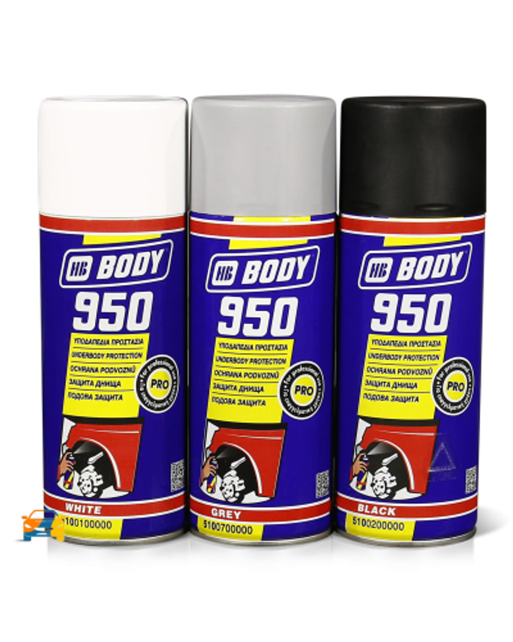 BODY 950 белый аэрозоль 0,4кг