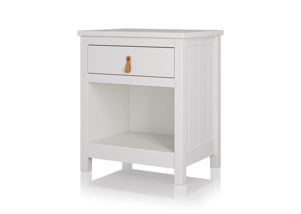 Тумба прикроватная Wood (белый)