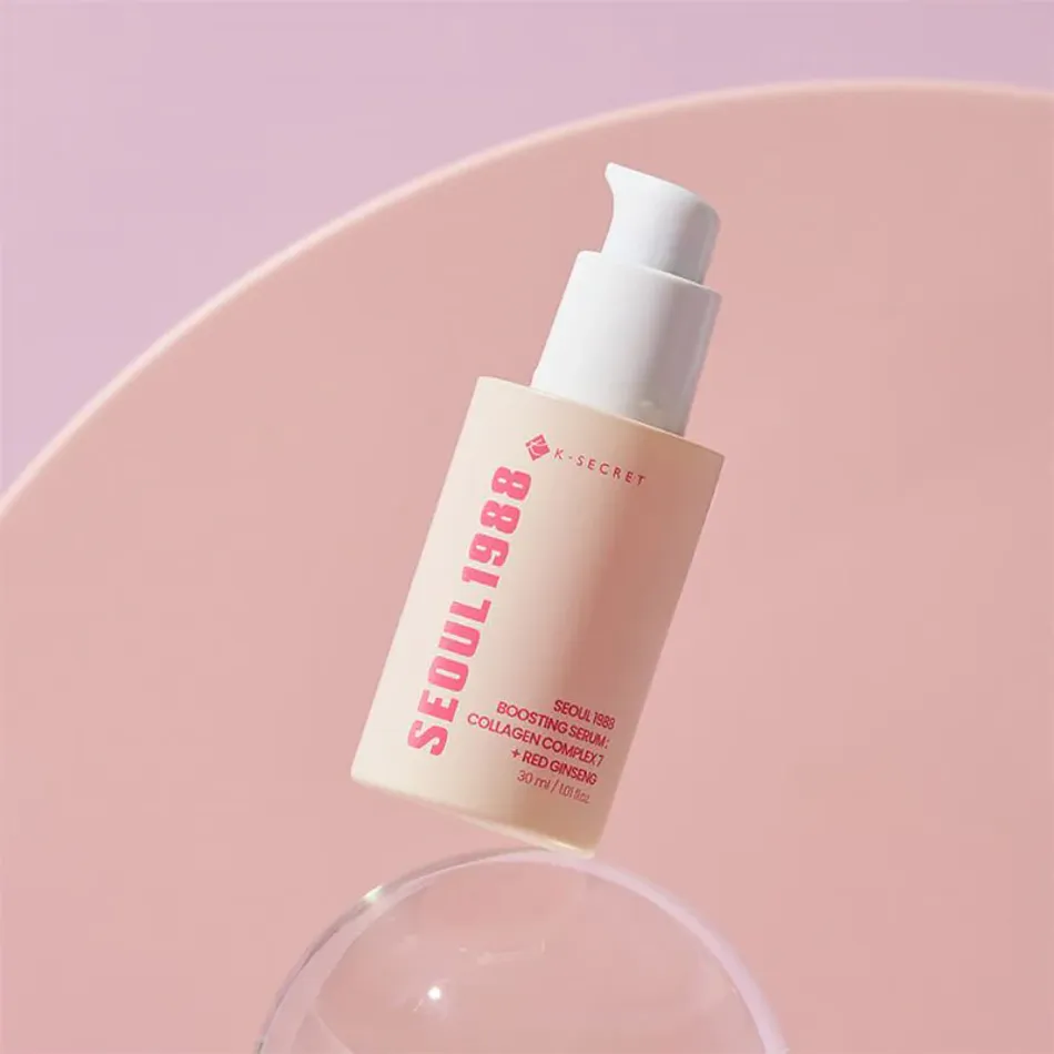 Увлажняющая бустер-сыворотка K-SECRET Seoul 1988 Boosting Serum: Collagen Complex + Red Ginseng