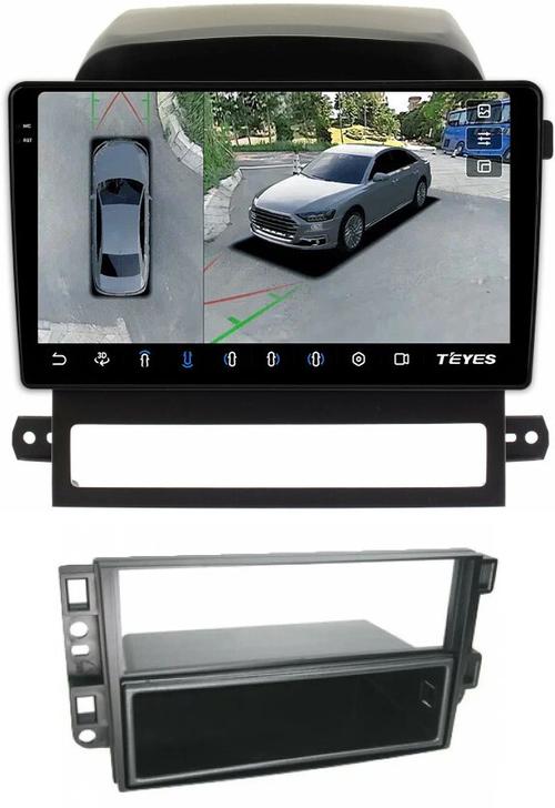 Магнитола для Chevrolet Captiva 2006-2011 (перенос БК вниз) - Teyes CC3-2K-360 на Android 10, Быстрая, 2K QLED, CarPlay, 4G SIM-слот, 4 камеры в комплекте