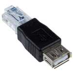 USB разъем RJ45  адаптер