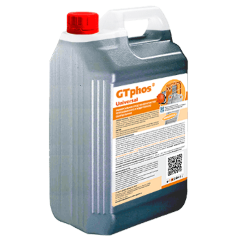 Средство для очистки водогрейного и теплообменного оборудования GTphos Universal, 10кг (арт. GTP-UNI-10)