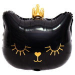 Фольгированный шар-фигура «Котенок принцесса» в ассортименте, 66 см / 74 см, Китай / Италия