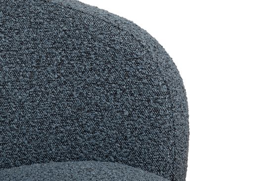 Кресло Napoli вращающееся, букле т.серое Orso Mare 76*76*76см