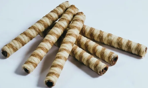 ВАФЕЛЬНЫЕ ТРУБОЧКИ KAZKON ШОКОЛАДНЫЕ ВЕС