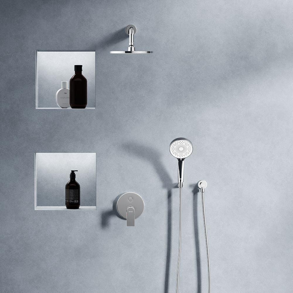 Встраиваемая душевая система со смесителем для душа Damixa Apollo 947520000