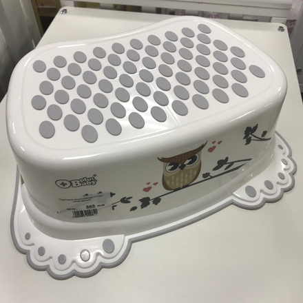 Подставка нескользящая "СОВА" (white-белый)