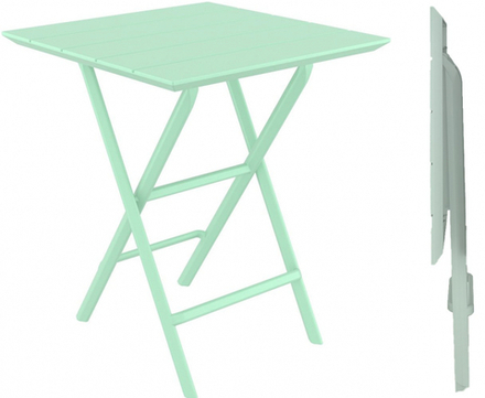 Стол пластиковый складной Siesta Contract Helen Folding Table 60, опаловый зеленый