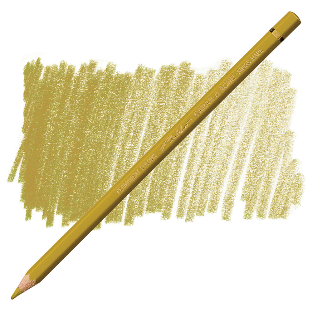 Caran d'Ache Pablo. 025 Green Ochre