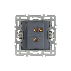 Механизм выключателя одноклавишный проходной SWT-MKP1-PL-WH (250V, 16A) (Arlight, -) 043714