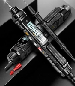 Цифровой специализированный универсальный перьевой тестер, AC / DC вольтметр, детектор заряженной нулевой линии, зуммер