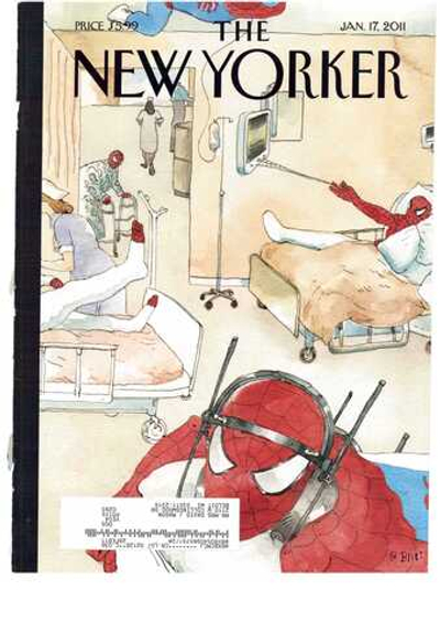 Журнал The New Yorker 17-01-2011, обложка