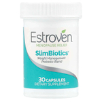 Estroven, Menopause Relief, смесь пробиотиков SlimBiotics® для контроля веса, 30 капсул