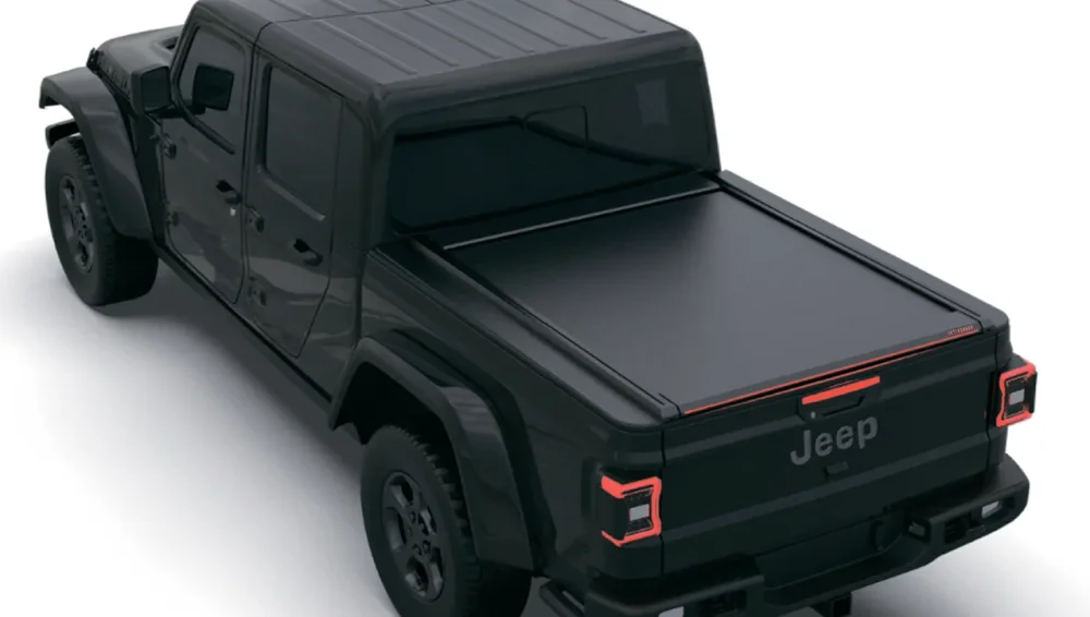 Электрическая крышка багажника для Jeep Gladiator 2020+ Джип Гладиатор Электрошторы роллета рольставни