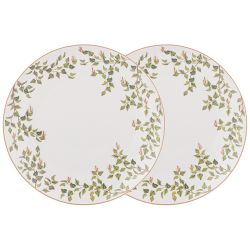 НАБОР ТАРЕЛОК ЗАКУСОЧНЫХ LEFARD "БЕРЕЗКИ" 2 ШТ. 20,5 СМ (КОР=9НАБ.)