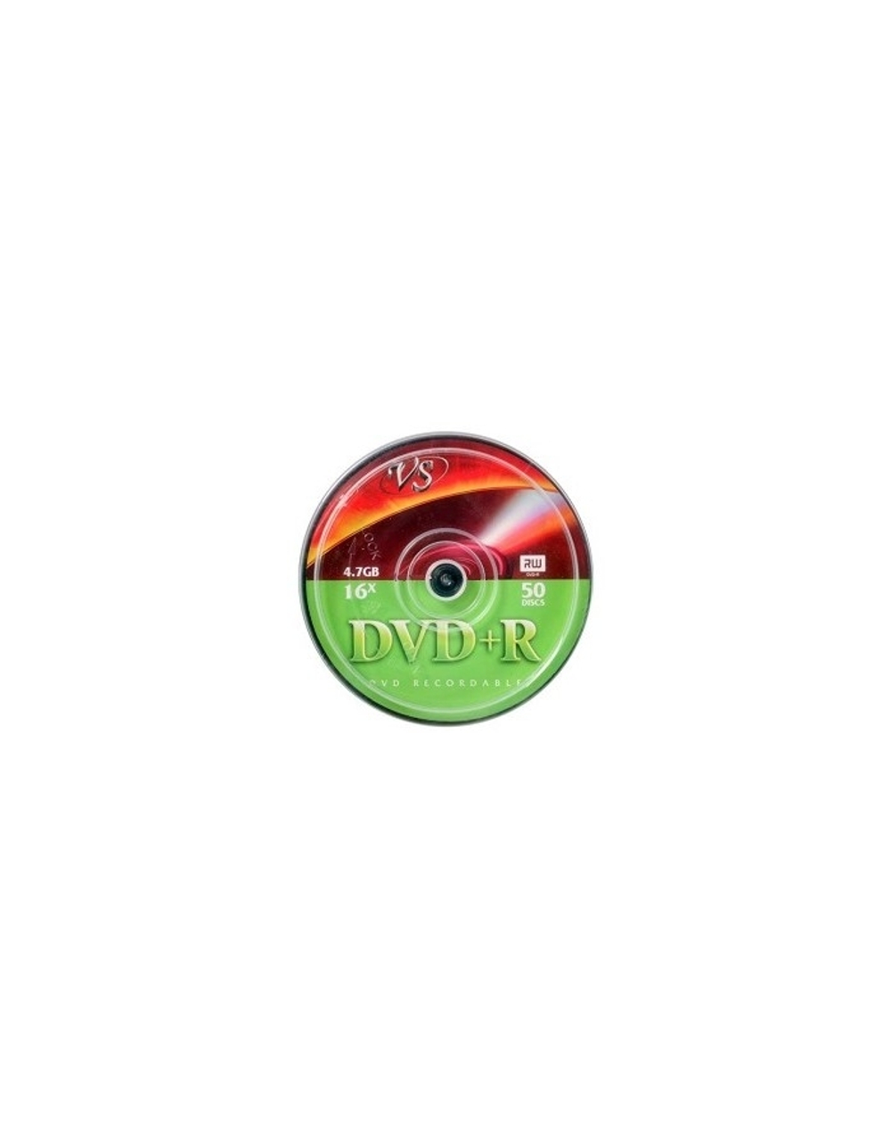 Диски VS DVD+R 4.7Gb, 16x, Cake Box 50шт.(620472)