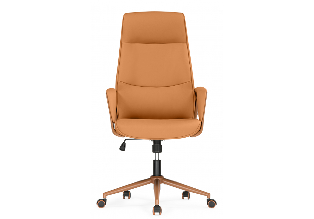 Офисное кресло Woodville Modena экокожа оранжевый