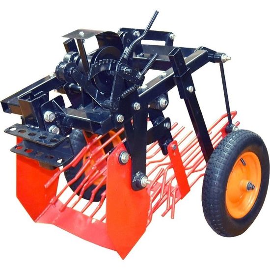 Картофелекопалка грохотная к мотоблоку "FORZA" на сайлентблоках