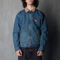  Куртка Dickies Denim Painter Jacket Khaki Tinted Blue артикул:DK0A88EGL231 - купить в магазине Дайс