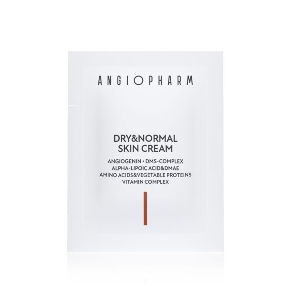 ANGIOPHARM КРЕМ ДЛЯ СУХОЙ И НОРМАЛЬНОЙ КОЖИ, 3 мл | DRY&NORMAL SKIN CREAM