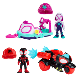 Hasbro G1970 — Набор из двух спасательных машинок RESCUE-WEBS + 2 фигурки Спайди и его удивительные друзья G1970 — фото 7
