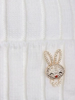 Шапка зимняя с ушками на завязках