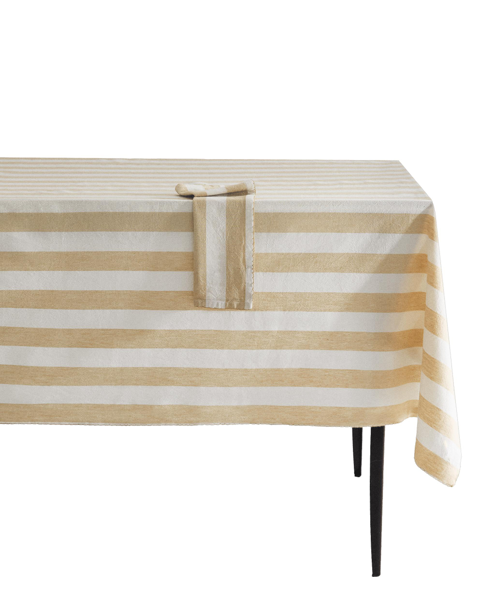 Zara Home скатерть из хлопка, узор в полоску, 150 150 см · 2277/021
