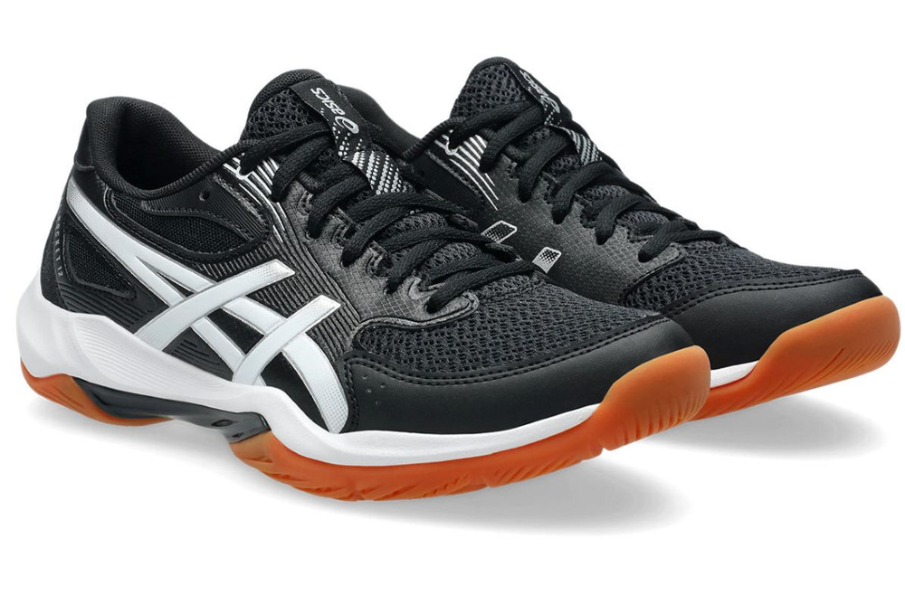 Женские кроссовки для бадминтона/сквоша Asics Gel-Rocket 12 - black/white