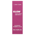 I Dew Care, Glow Easy, масло для губ с витамином C, малина, 6 мл (0,20 жидк. унции)