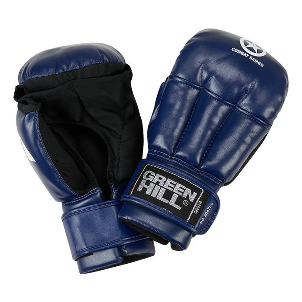 PG-2047CS Перчатки COMBAT SAMBO синие