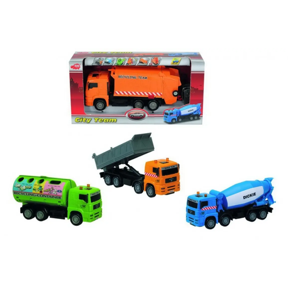 Набор машин Городская команда