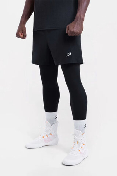 Шорты BOXRAW Valdes 2 в 1 Tight черные