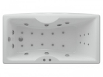 Ванна акриловая прямоугольная ФЕНИКС 160х75 AQUATEK (с каркасом и фронтальной панелью)