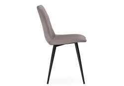 Стул на металлокаркасе Ральф латте / черный