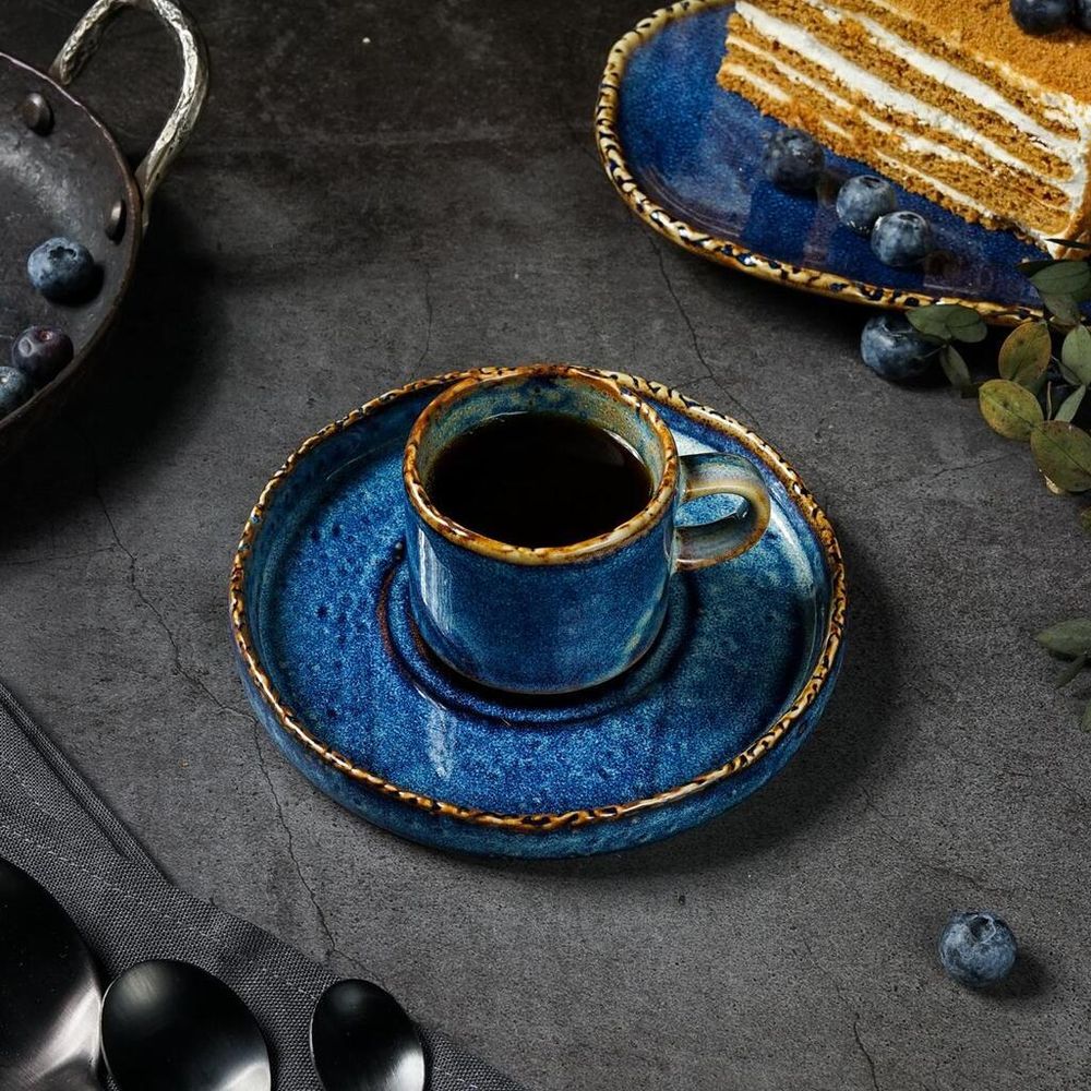 Чашка 100 мл кофейная d 6 см h5,2 см   P.L. Proff Cuisine [6]