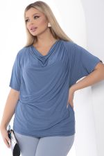 Блуза "Вега" (голубая) Б9019 LT Collection