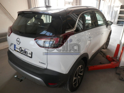 Фаркоп оцинкованный Galia O070C для OPEL Crossland X 2017-(паспорт и сертификат в комплекте)(без электрики)