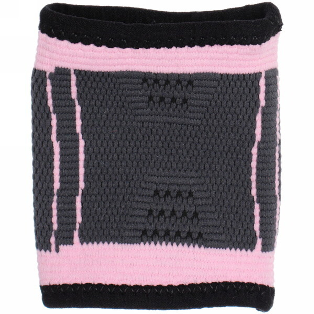 Напульсник спортивный HW804, размер M, 9*9 см, 2 шт (микс цветов)