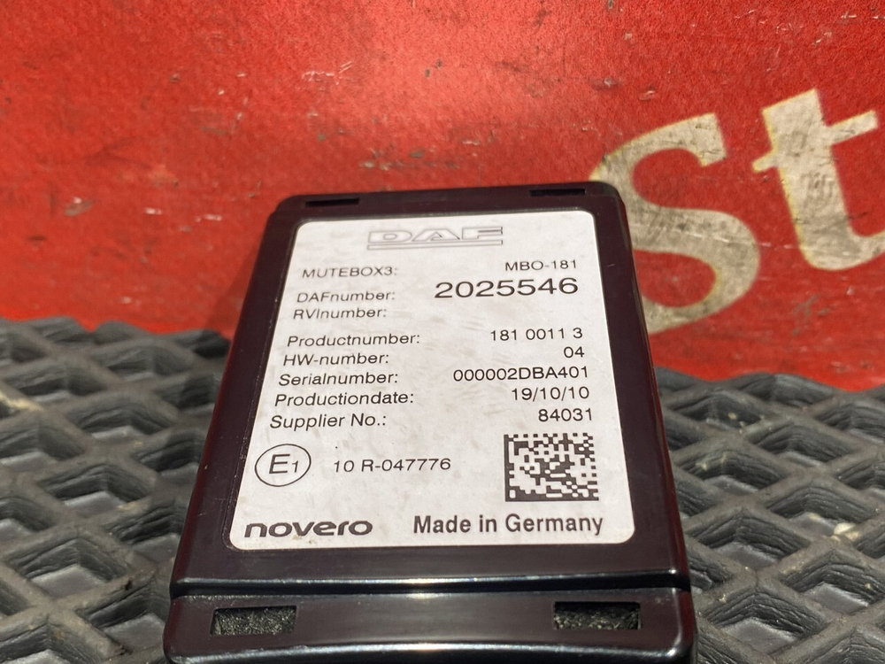 Блок управления MBO-181 2019г.