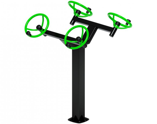 Уличный тренажёр Рули СТ 101 (положение стоя)