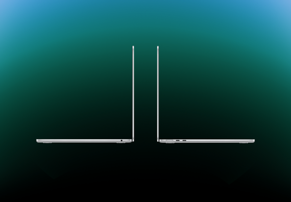 Ноутбук Apple MacBook Air 13.6&quot; (M2, 8 Gb, 512 Gb SSD) Серебристый (MLY03)